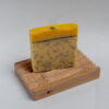 Houten zeephouder - geribbeld - Afbeelding 2