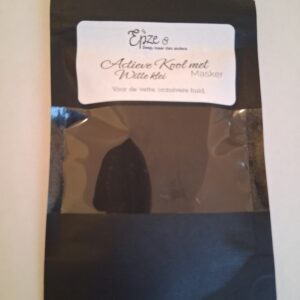 Masker Actieve kool met witte klei - 20 g